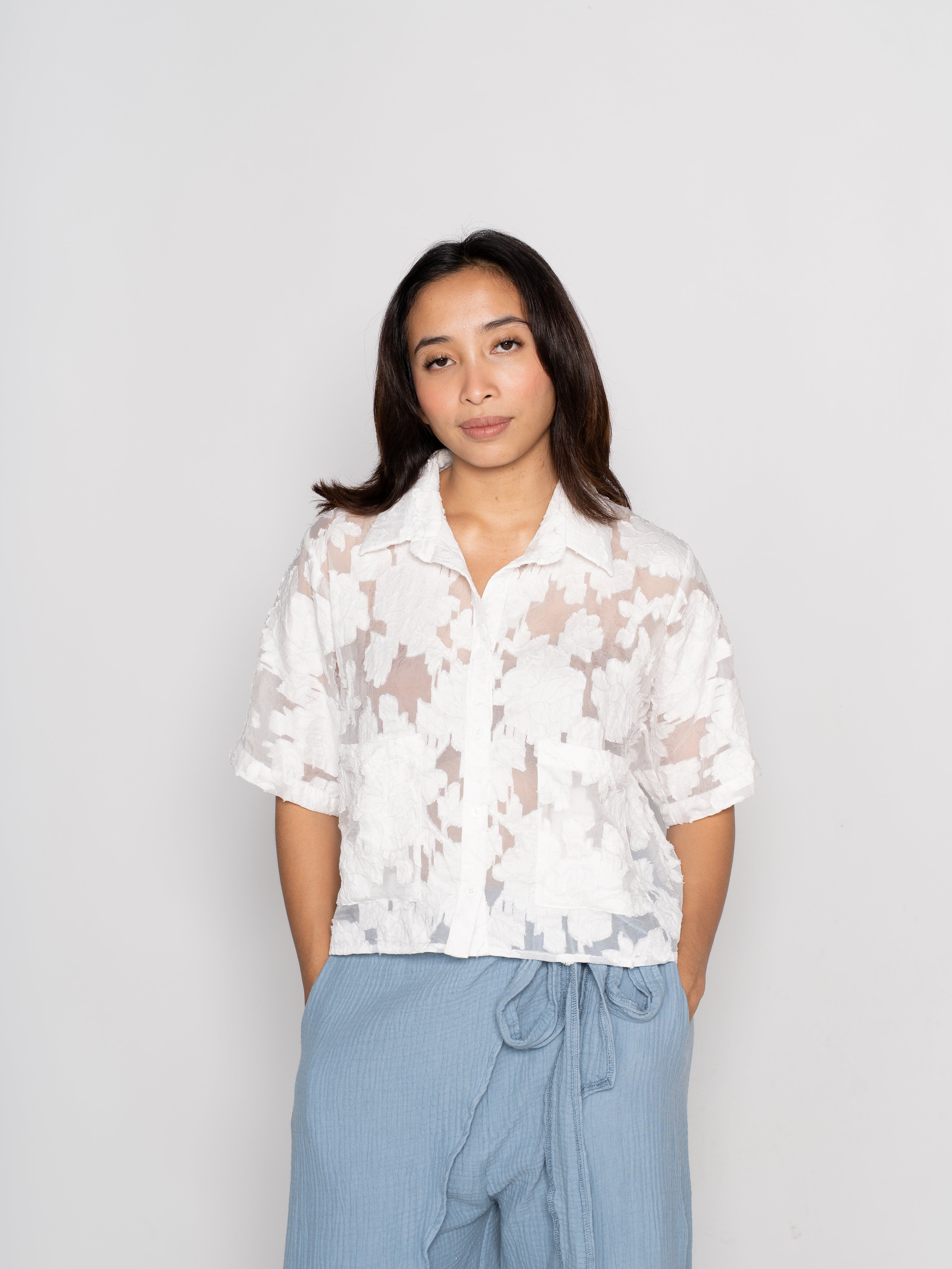 Milano Polo in Soft Organic Organza Fabric