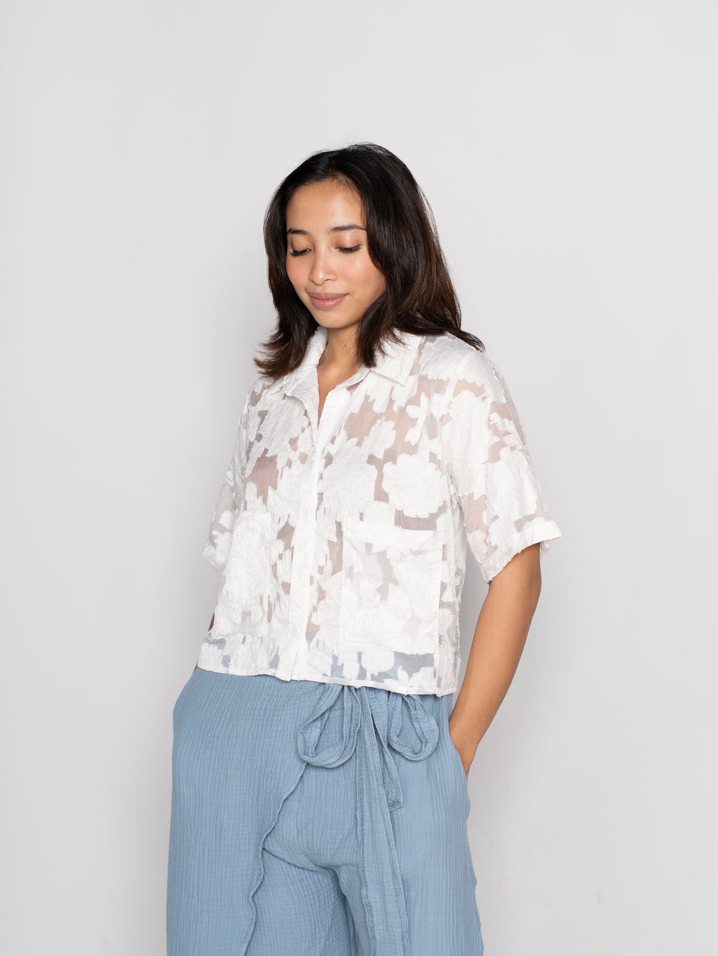 Milano Polo in Soft Organic Organza Fabric