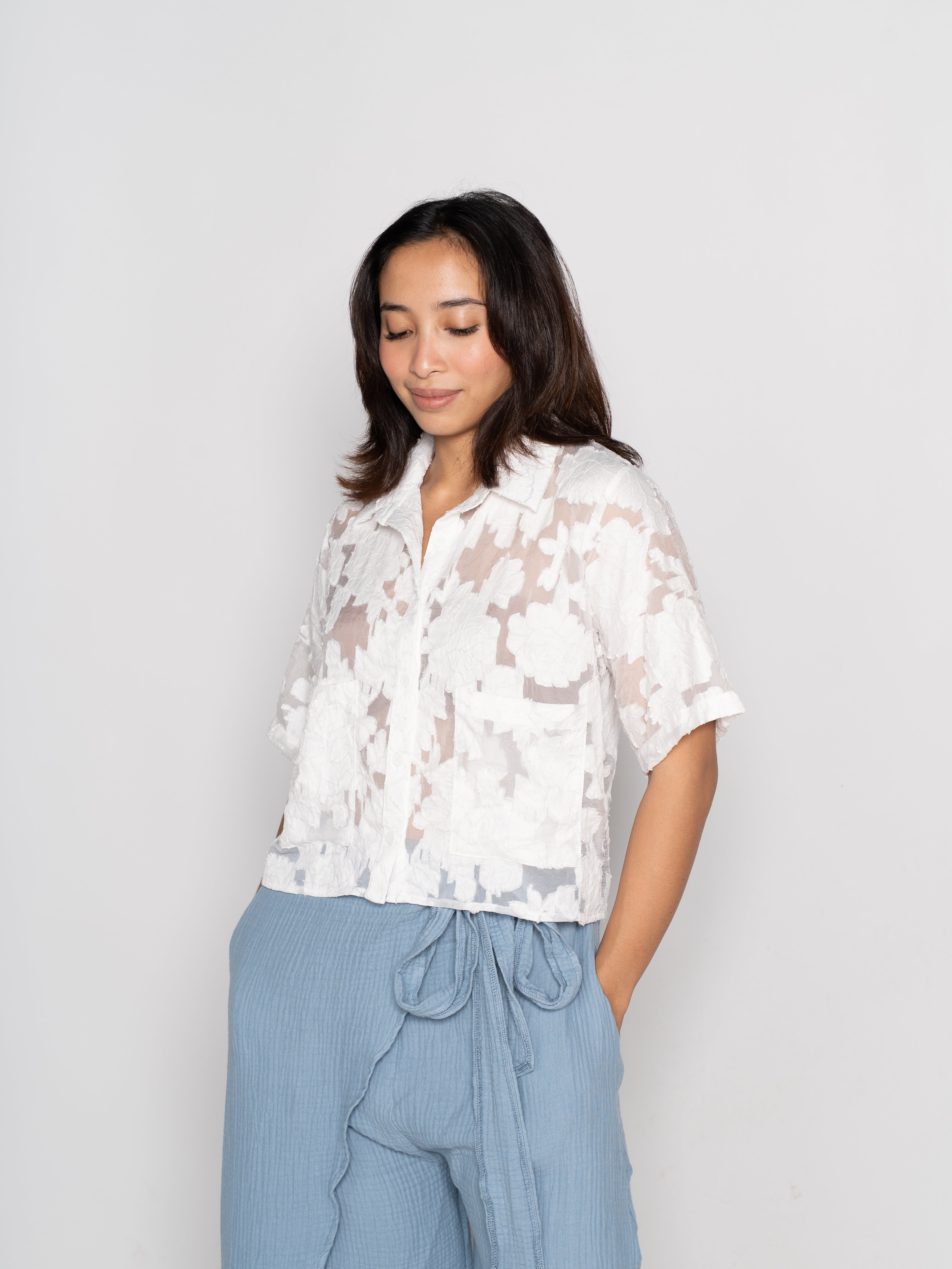Milano Polo in Soft Organic Organza Fabric