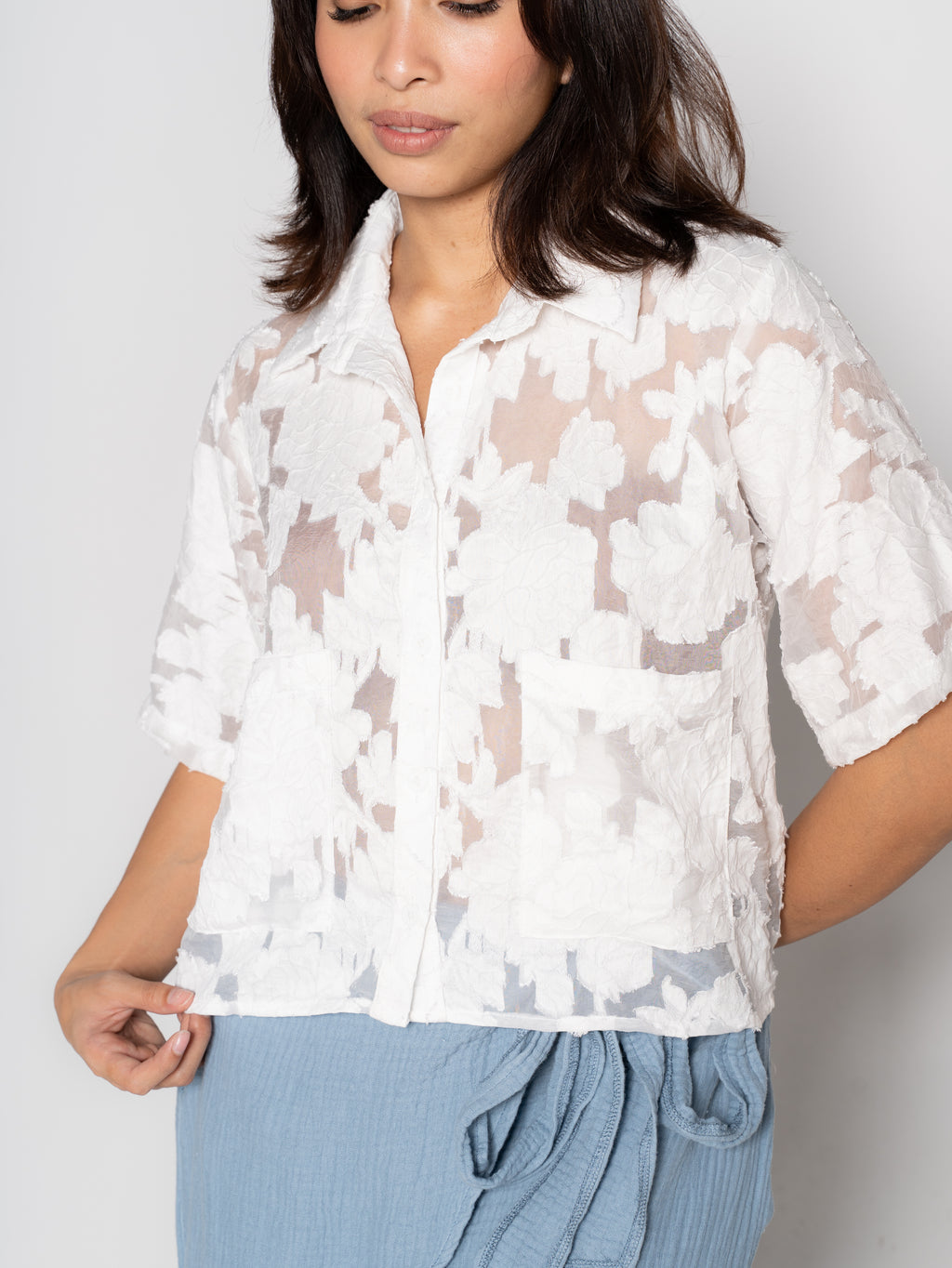 Milano Polo in Soft Organic Organza Fabric