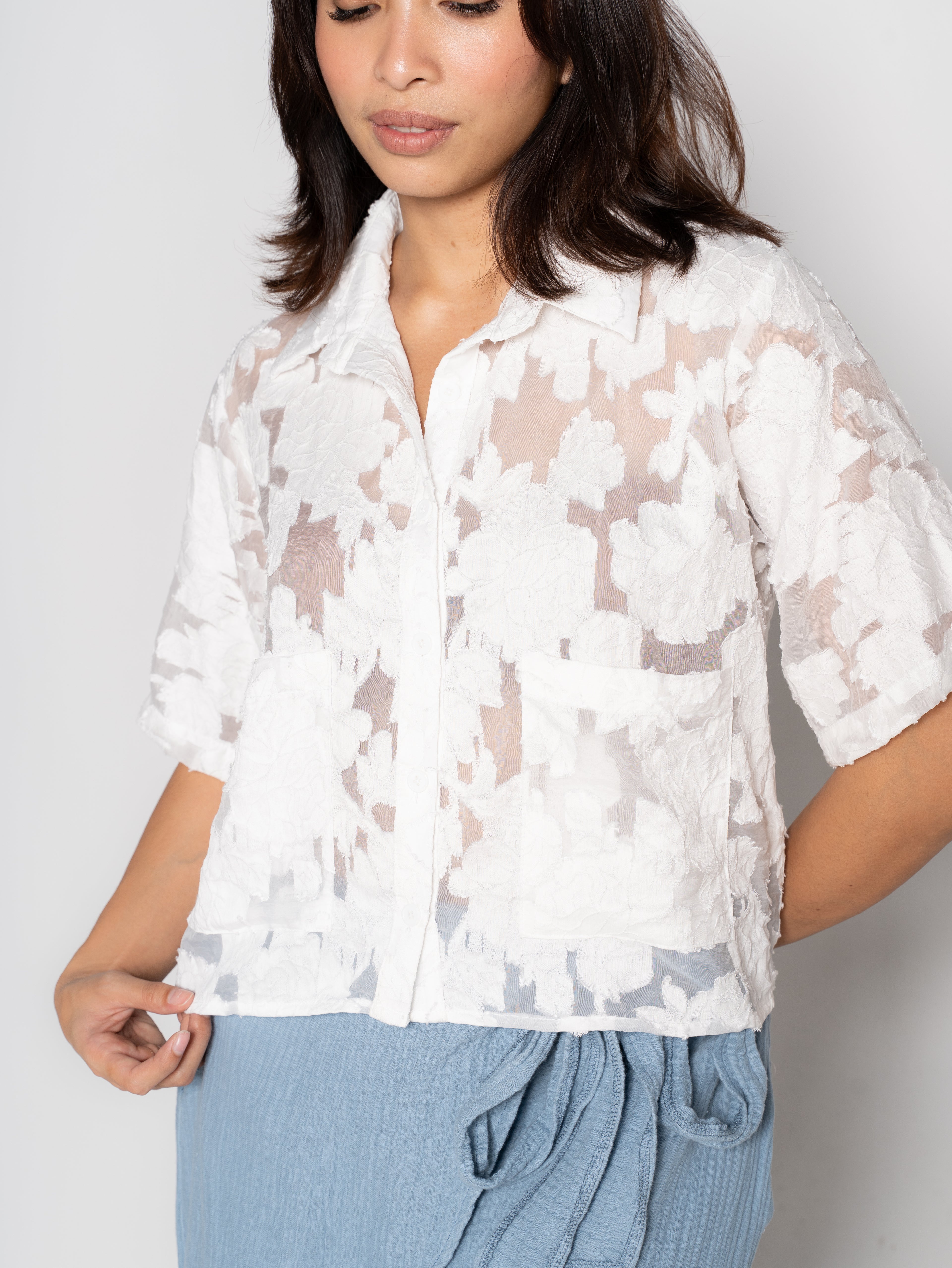 Milano Polo in Soft Organic Organza Fabric