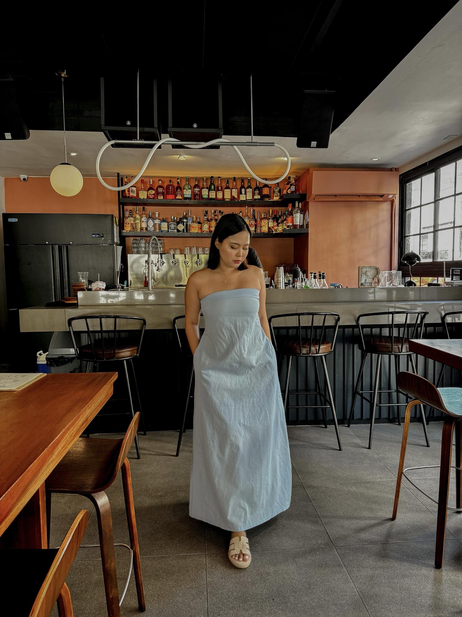 Marie Tube Dress  - Cotton Linen