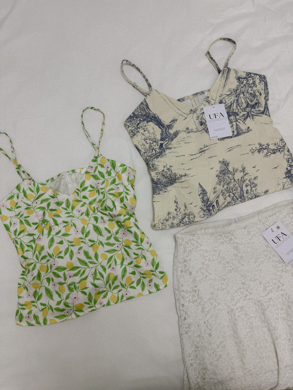 Sovu Top - Toile De Jouy