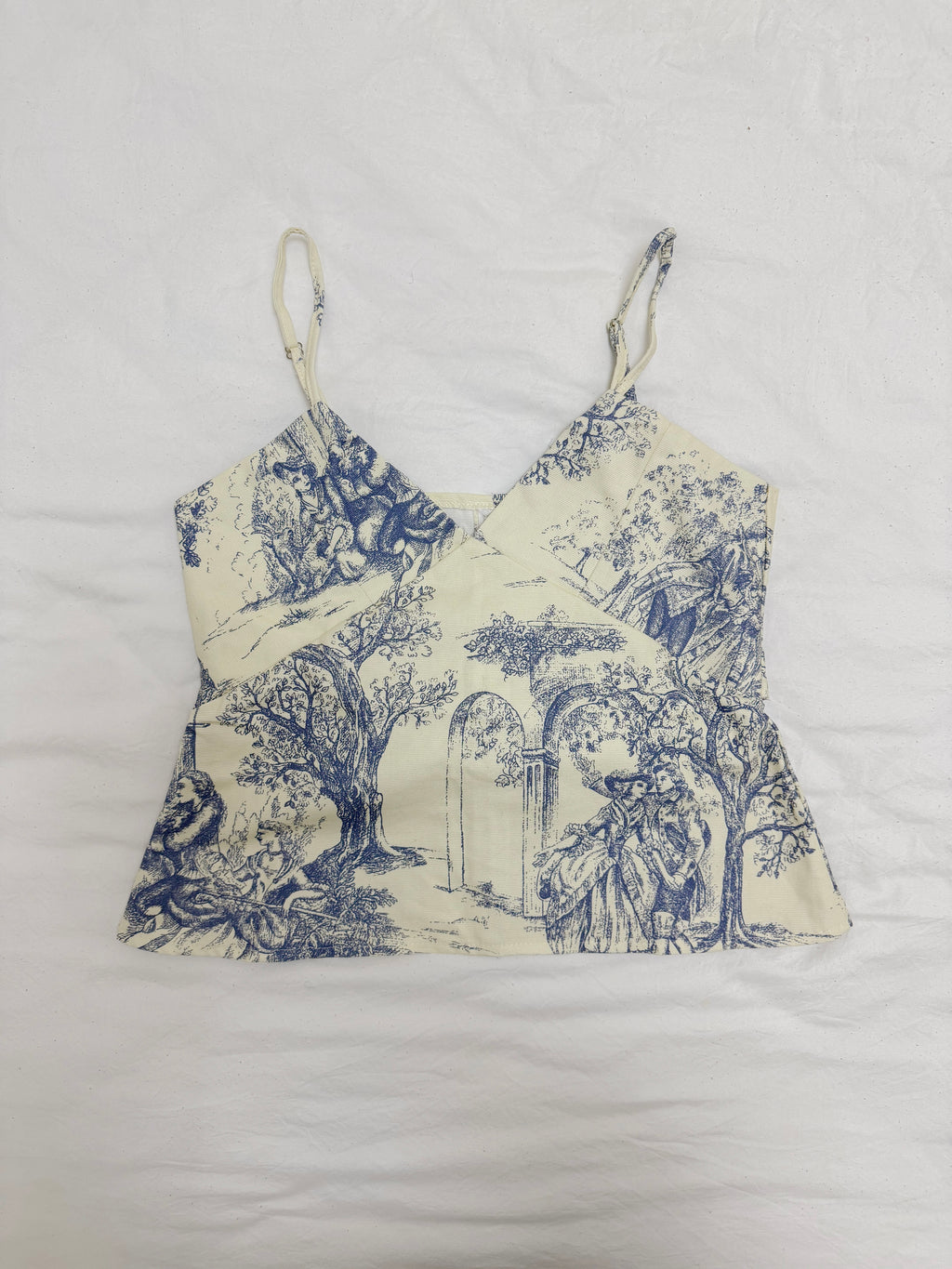 Sovu Top - Toile De Jouy
