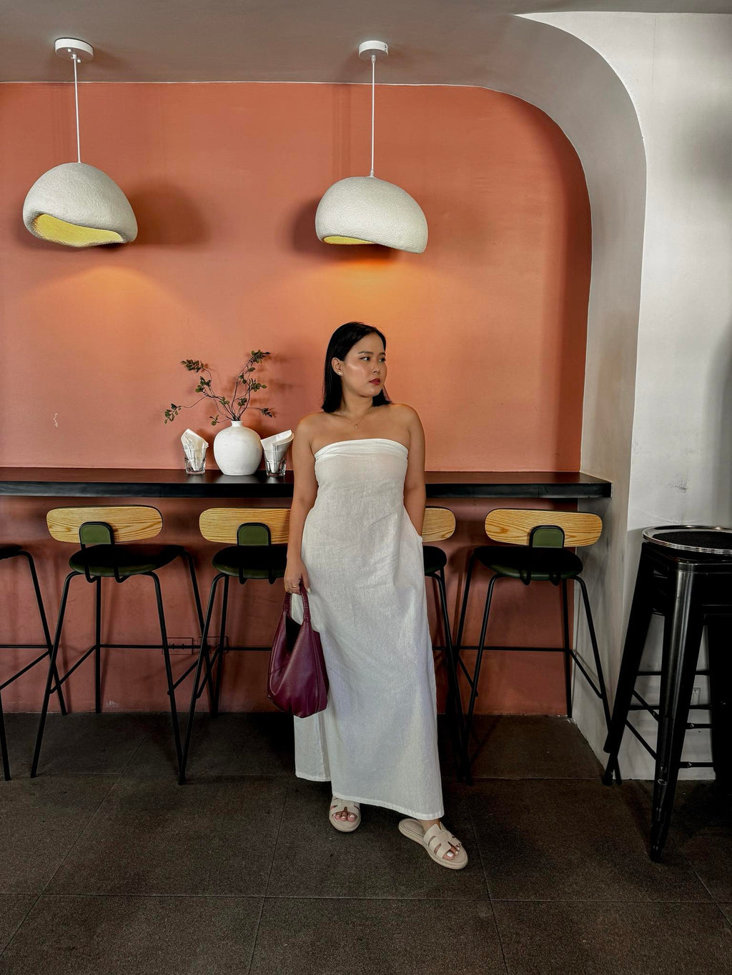 Marie Tube Dress  - Cotton Linen